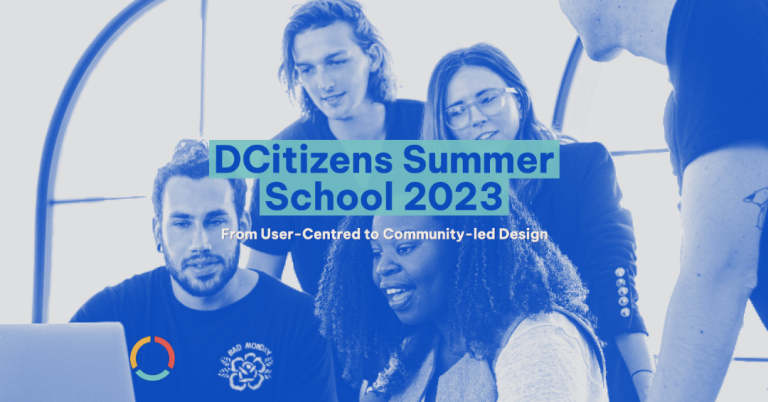 Summer School: From User-Centred to Community-Led Design